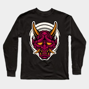 Oni mask Long Sleeve T-Shirt